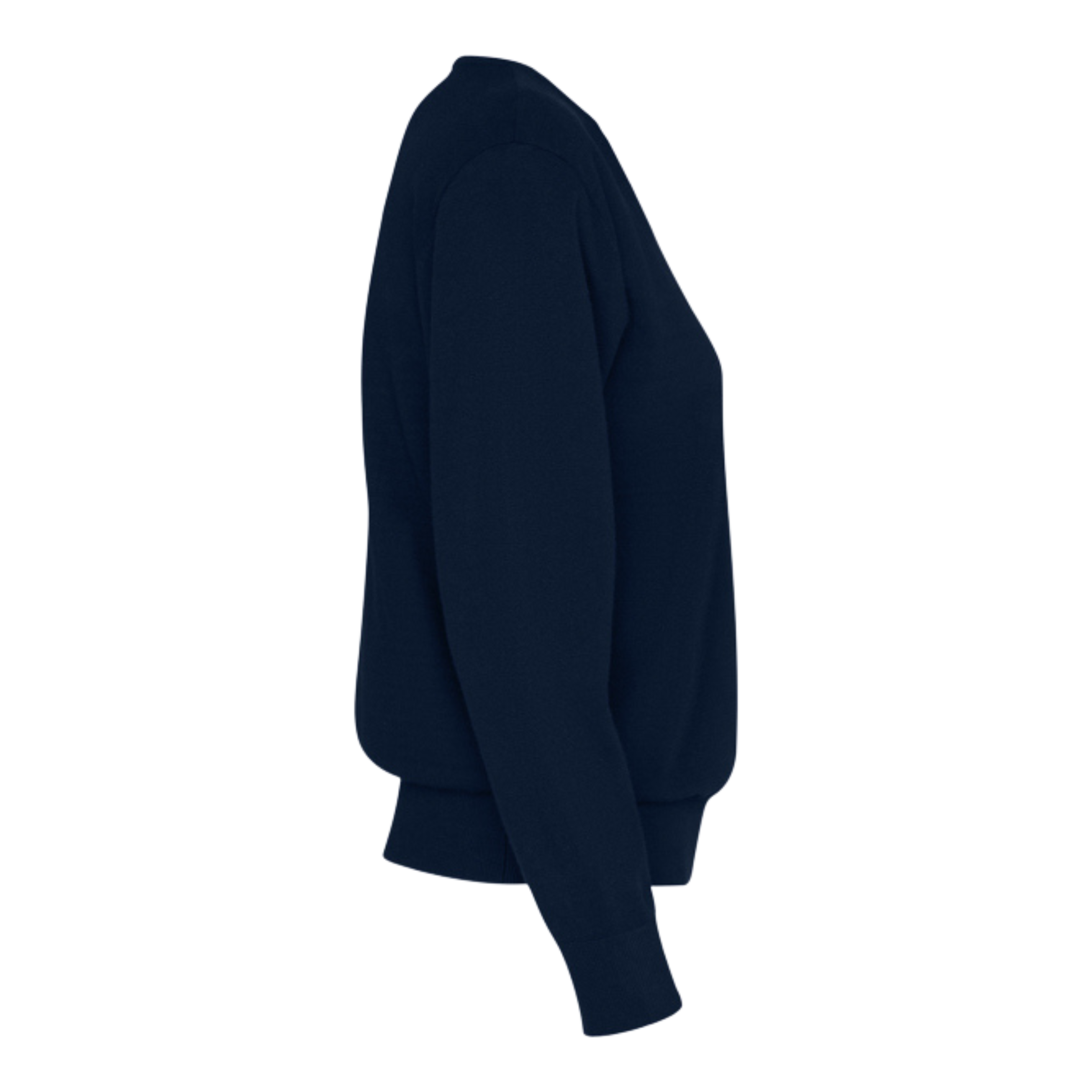 Pull col V bleu marine - Collège Fille – Image 3